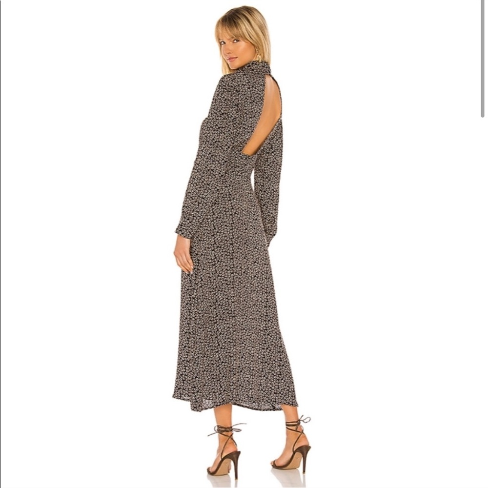 NWT FLYNN SKYE Magnolia Floral Midi Dress Size XS